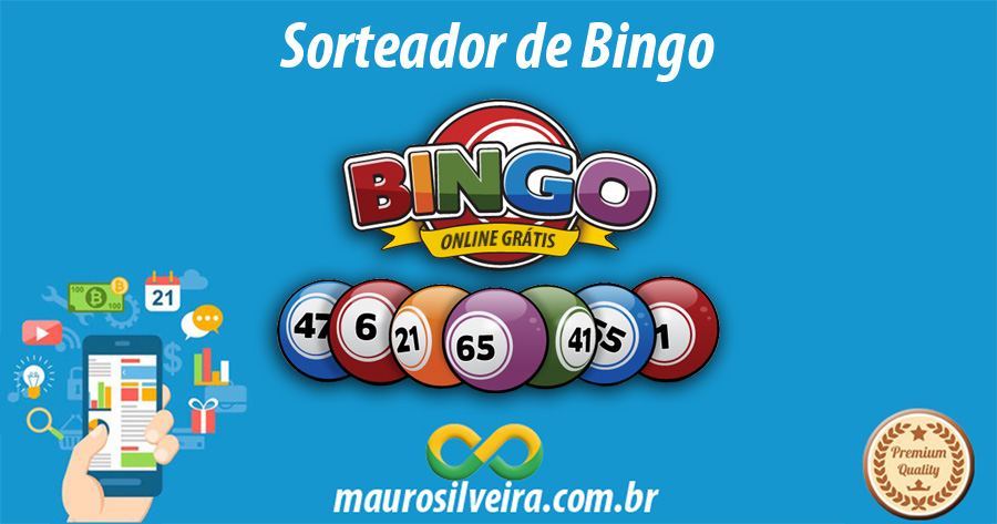 Bingo online grátis. Sorteador de bingo 90 bolas