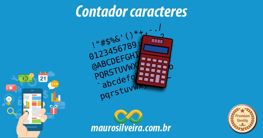 Contador de caracteres online grátis